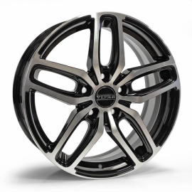 4x100 17x6.5 ET41 B199 BFP 60.1 Viper Alufelni