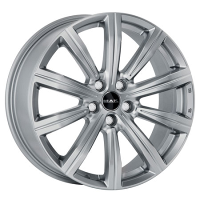 5x112 20x8.5 ET52 Birmingham Sil 66.6 MAK ALU KERÉKTÁRCSA