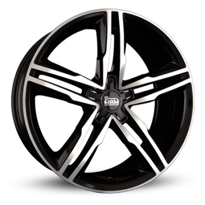 5x112 19x8 ET30 MAM A1 BFP 66.5 MAM ALU KERÉKTÁRCSA