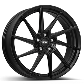 5/114.3 7.5X17 ET38 SPA BLACK71.6 DOTZ ALUFELNI