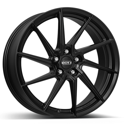 5/114.3 7.5X17 ET38 SPA BLACK71.6 DOTZ ALUFELNI
