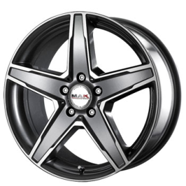 5x112 19x8.5 ET28 Stern GMMF 66.6 MAK ALU KERÉKTÁRCSA