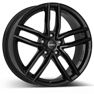 5/112 18X8 ET30 TR black66.6 DEZENT ALU KERÉKTÁRCSA