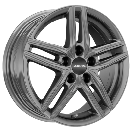 5x112 16x6.5 ET22 R65 Grey 66.5