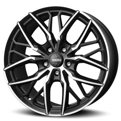 5x110 19x8.5 ET30 Spider MBDC 65.1 MOMO Rim ALUFELNI