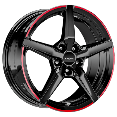 5x112 18x8 ET57 R69 Black RL 66.5