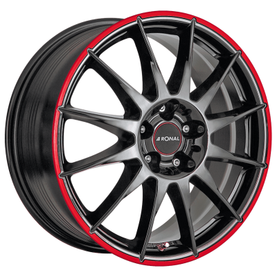 5x112 17x8 ET35 R54 Black RL 76 Ronal ALUFELNI