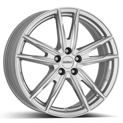 5/100 17X6.5 ET40 KF silver 57.1 DEZENT ALUFELNI