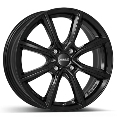 4/100 18X7 ET43 TN black 60,1 DEZENT ALUFELNI