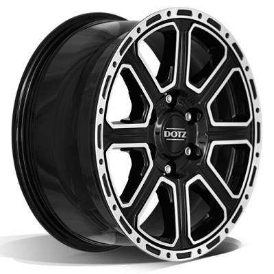 6/139,7 18X8 ET30 Kalahari dark 93,1 DOTZ 4X4 ALUFELNI