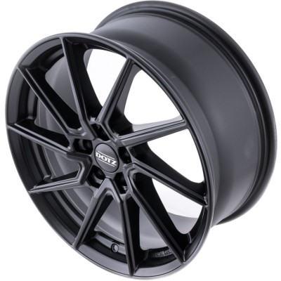 5/114.3 7.5X17 ET38 SPA BLACK71.6 DOTZ ALUFELNI