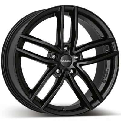 5/112 18X8 ET30 TR black66.6 DEZENT ALU KERÉKTÁRCSA