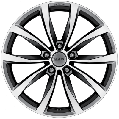 5x112 19x7.5 ET50 Wolf GMMF 57.1 MAK ALU KERÉKTÁRCSA