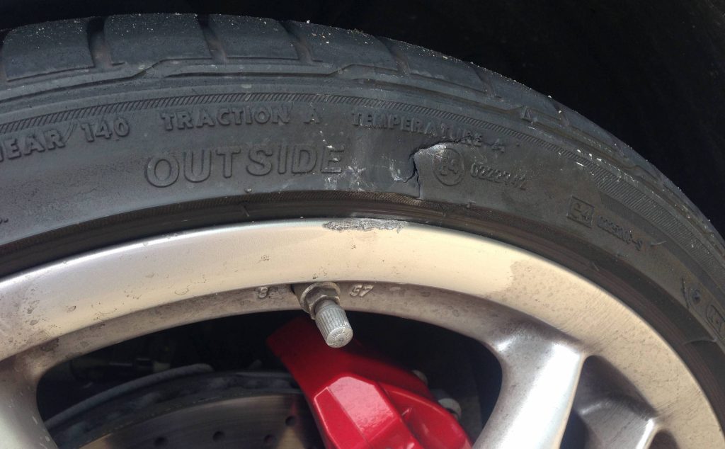 A kerék sérüléseinek típusai és azok észlelése